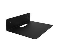 Healeved Soporte de Pared para Proyector y Enrutador sin Taladro, Tamaño Mediano, Color Negro, Estante Multifuncional para Oficina y Hogar, Soporte de Almacenamiento Estable