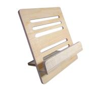 Healeved Soporte para Partituras Musicales de Madera Portátil Soporte Plegable de Sobremesa Compacto Adecuado para Partituras y Libros Accesorio Práctico para Músicos en Casa