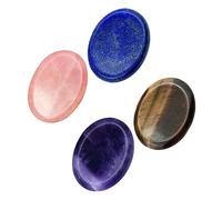 Healeved Tablas de Raspado Facial Tablas de Gua Sha Facial para Masaje de Piedra Pulgar Piedra Gua Sha de Placas de Raspado para Uso Diario