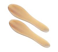 Healeved Tablero De Raspado De Cuerno Masajeadores Masajeadores De Ojos Herramientas Domésticas Placa De Desguace De Cara Placa De Desguace De Belleza Placa De Cuerno Natural Herramienta