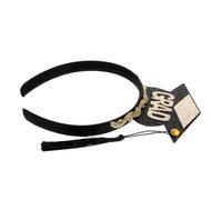 Healeved Tapa De Graduación Diadema 2025 Mini Bachelor Tap Band Con Borla Graduación Vestida Accesorios Decoraciones De Fiestas Suministros