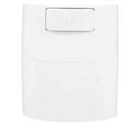 Healeved Tarro De Sellado Para Adhesivo De Pestañas Contenedor Presionable y Hermético Para Almacenamiento De Gel De Extensiones De Pestañas Herramienta De Color Blanco