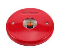 Healeved Timbre de Alarma Manual de Incendios para Montaje en Pared Botón de Alerta de Emergencia Resistente al Calor Campana de Alarma de Alta Resistencia para Oficinas y Escuelas