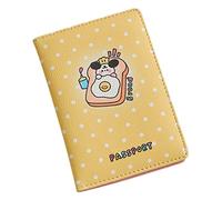 Healeved Titular del Pasaporte De Cuero De PU para Viaje Funda para Pasaporte Billetera para Guardar Billetes Tarjetero para Mujer para Hombre Viajes Internacionales