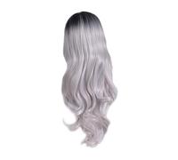 Healeved Tocado De Química Peluca Larga y Color Degradado Adecuado Fácil De Usar