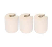 Healeved Tope de Puerta Seguro para Bebés 3 Piezas Beige, Protector Antipellizcos de Dedos, Amortiguador Antirruido Eva para Puertas y Armarios en Habitaciones Infantiles