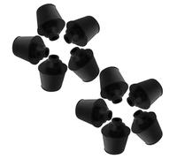 Healeved Topes de Goma Antichoque para Capó Coche 10 Unidades Mini Bloque de Caucho Resistente Amortiguador para Puerta y Maletero Protección contra Golpes y Reducción de Ruido en