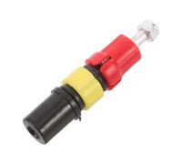 Healeved Tubo de Expansión para Bastón de Trekking 14 MM Rojo Accesorio de Repuesto sin Amortiguación Material Resistente para Senderismo al Aire Libre Mejora Estabilidad y Reduce