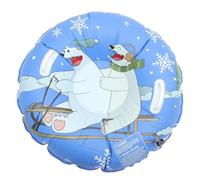 Healeved Tubo Deslizador Inflable para Trineo de Nieve Infantil Resistente al Frío Diseño Portátil Superficie Lisa para Actividades de Invierno al Aire Libre Juguete de Nieve