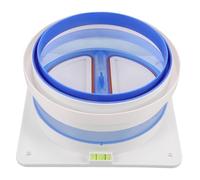 Healeved Válvula Antirretorno de Pared para Campana Extractora y Ventilación de Baño Doble Puerta Diámetro 150/160/180 MM Válvula de Escape de Aire para Cocina y Extractor Resistente y