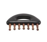 Healeved Wooden Massage Comb Antistatic Wide Tooth For Scalp And Hair Detangling Sandalwood Massager For Head Neck Arms Portable Grooming Tool Unisex