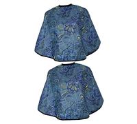 Healifty 1 Juego 2 Uds Estilista Peluquero Champú Delantales Con Teñido Salón Barba Capa Delantal Gancho De Corte Práctico Cosmético Cabello Novias Esteticista Patrón Ajustable