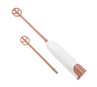 Healifty 1 juego Batidor Eléctrico de Mano con Mango Extensible Mezclador de Bebidas para Leche y Diseño Desmontable Color Blanco Varillas Sin Pilas Incluidas Reutilizable