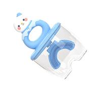 Healifty 1 Juego De Limpiador Ligero U-Muñeco De Nieve Diseño De Infantil Niños Azul Eléctrico Dibujos Animados Bebé Entrenamiento Blanqueamiento De Dientes Niños Para Niños Pequeños
