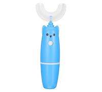 Healifty 1 Juego de Suministros Eléctricos Educativos de Limpieza Tipo Sílice Oral: Limpieza de Cepillos de Dientes para Niños Pequeños Blanqueamiento Automático Portátil sin Cerdas