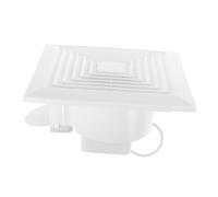Healifty 1 Juego Extractor de Aire Silencioso para Baño y Cocina Ventilador de Ventilación Energéticamente con Funcionamiento Silencioso y Diseño Moderno para Uso