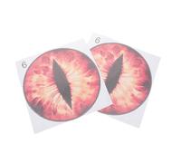 Healifty 1 Par Stickers de Ojos Autoadhesivos Decoración Exterior para Vehículos Resistente al Agua Compatible con Jeep