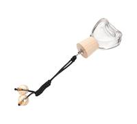 Healifty 1 pieza Botella de Perfume Colgante para Coche Ambientador de Aromaterapia Recargable Decoración para Auto y Oficina Olores y el Aire