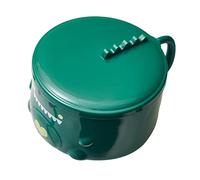 Healifty 1 pieza Tazón Inoxidable para Noodles con Tapa de Diseño Divertido para Comidas Individuales y Uso