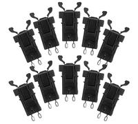 Healifty 10 Cierres de Presión para Tapas de Cubos de Basura Táctiles 10 Unidades Material ABS Resistente Compatibles Dc 12v/01A para Abrir y Bloquear Tapas Automáticamente Recambios