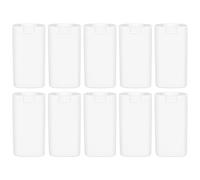 Healifty 10 Envases de Plástico Blanco para Desodorante Crema de 15g, Tubo Portátil para Almacenamiento Confiable de Bálsamo y Lociones