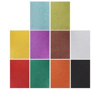 Healifty,10 hojas de espuma con purpurina EVA de espuma de colores, scrapbooking y decoración de la sala de estar, suministros para fiestas
