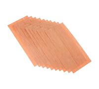 Healifty 10 Láminas de Cedro Tamaño 150x65mm para Humidor de Cigarros, Madera Natural Grosor 0.3mm Accesorio para Almacenamiento Seguro y Decoración para Caja de Cigars
