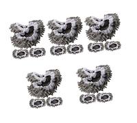 Healifty 10 Pares De Zapatillas Para Trapear Cubierta Para El Hogar Limpiadores De Piso Zapatilla De Interior Zapatillas De Limpieza De Piso Cubiertas Para Zapatos De Fregona