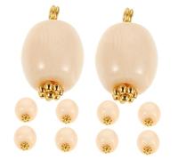 Healifty 10 Piezas Beige Resin Flower Buttons For Shirts Vintage Round Sewing Closures For Cheongsam Hanfu Blouses Uniforms DIY Crafting