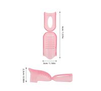 Healifty 10 piezas Clips Quitaesmalte Gel Ajustables Herramienta para Remover Esmalte de Uñas de Viaje con Diseño Antideslizante para Manicura Profesional