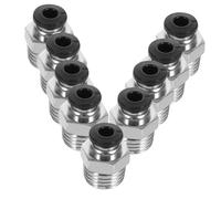 Healifty 10 piezas Conector Neumático Npt Accesorios de Manguera Rápidos Push In para Herramientas Neumáticas y Rápidas Compatible con Equipos Industriales