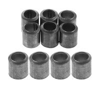 Healifty 10 Piezas Cuñas para Talar Árboles de Hierro, Cuña de Seguridad Mango Redondo, Negro, Pequeños Pasadores de Fijación, para Tala de Árboles y Leña