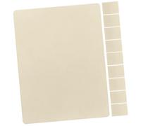 Healifty 10 Piezas Material Sintético para Práctica de Dibujo y Maquillaje Molde de Silicona en Blanco Tacto Similar a Tejido Cutáneo en Estudios y Formación Profesional