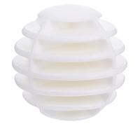 Healifty 10 Piezas Pelotas de Práctica de Golf de Goma Sintética Duradera Unidades Blancas Pelota de Entrenamiento para Interior Ligera y Resistente para Actividades Familiares y