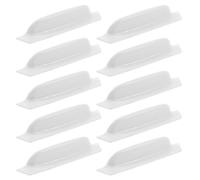 Healifty 10 Piezas Protector para Cámara de Reversa para Coche Cubierta Antilluvia y Nieve Compatible con Cámara Trasera para Aparcamiento Fácil Instalación Sin Taladro Blanco
