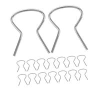 Healifty 100 Piezas Clips de Retención para Manija de Ventana de Coche de Acero para Regulador de Puerta Instalación Fácil y Funcionamiento Estable