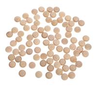 Healifty 100 piezas Tapones para Taladros de Madera de Haya Cubierta Redonda Reutilizable para Orificios Pequeños Tapas para Tornillos y Muebles Fácil Instalación y Acabado Decorativo