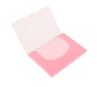 Healifty 100piezas Absorbente de Aceite de Fibra Natural Limpieza Facial Uso Maquillaje Adecuado para Pieles Grasas