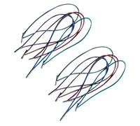 Healifty 12 piezas Bandas Elásticas para Cuadernos Correas de Resorte Ajustables para Viajeros Cinta Elástica para Cierre de Carpetas y Notebooks Accesorio Práctico y Compacto para Diario