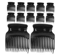 Healifty 12 piezas Pinzas para Rulos Calientes Clips para Moldear Cabello con Recubrimiento Diseño Aislante para Protección Térmica Aptas para Cabello Fino y Grueso Uso Fácil para