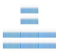 Healifty 120 Uds Palillos de Dientes Ortodoncia Interdental para I-Care Higiene Dental Herramientas Profesionales de Hilo Dental Dientes Orales Herramienta en Forma de I Accesorios entre