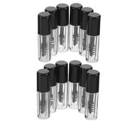 Healifty 12piezas Mini Tubos De Rímel Vacíos Transparentes Con Aplicador Para Pestañas Rellenable Para Casa Oficina Viajes Al Aire