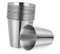 Healifty 12Piezas Tazas de Inoxidable de Portátiles para Bebidas para Whisky Vodka para Fiestas y