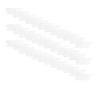 Healifty 150 Pestañas Transparentes para Carpetas Colgantes Fundas de Plástico para Etiquetas de Documentos Organizador de Archivos para Oficina y Material Escolar Set de Clasificación