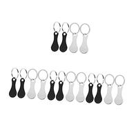 Healifty 16 Piezas Carrito Token Genérico Llavero Carrito De Compras Cuarto Carrito De Compras Tokens Carretilla De Metal Token De Metal Llavero Tiendas De Comestibles Carro Token Llavero