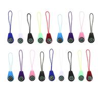 Healifty 18 Piezas Brújula Mini con Cordón Resistente Colores Fluorescentes Compacta y Portátil para Navegación Camping Senderismo Excursiones y Aventura al Aire