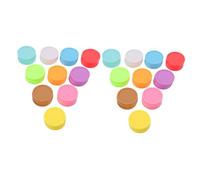 Healifty 2 Cajas Cajas de Fichas Contadoras de Plástico Colorido Manipulativos Matemáticos para Tokens de Recompensa Discos para Sumar y Grupo