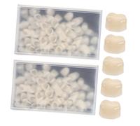 Healifty 2 Cajas De Carillas Dentales Kit De Aparatos Ortopédicos Kit De Parches Kit De Reemplazo Temporal Sintético Tapas Delanteras Para Coronas Temporales Rotas Coronas Adhesivas