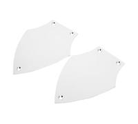 Healifty 2 Piezas Accesorios Cubierta de Armadura de Metal Tensor de Guitarra Placa de Cubierta de Tensor Protector para Uso Concierto
