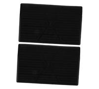 Healifty 2 Piezas Almohadillas Antideslizantes para Pedal de Coche de Alfombrilla de Goma Resistente al Desgaste Parches de Reparación para Alfombrillas de Vehículo y Reposapiés para